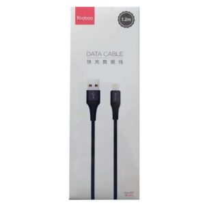 Cable Lightning Marca Yoobao Modelo YB-431L  Negro 2.4A