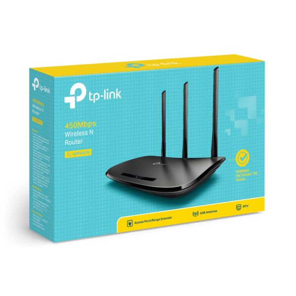 Router Marca TPLINK Modelo TL-WR940N 3 Antenas - Imagen 5