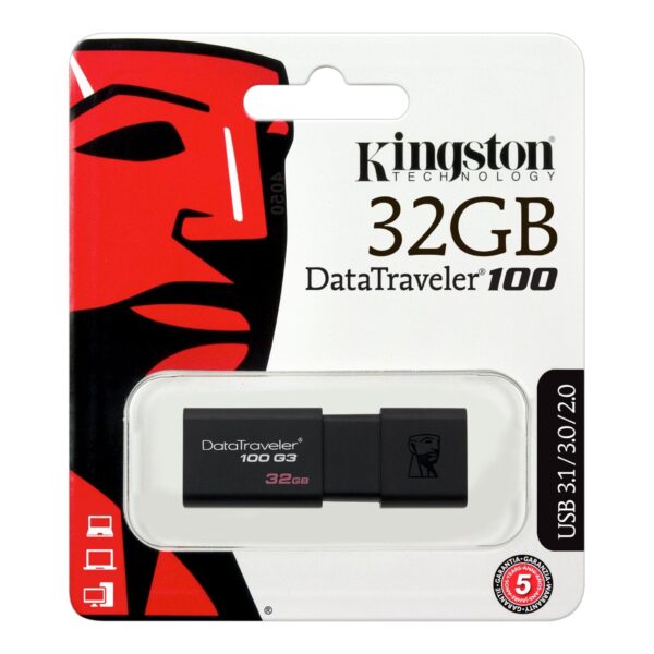 Pendrive Kingston Usb Datatraveler 100 de 32gigas - Imagen 3