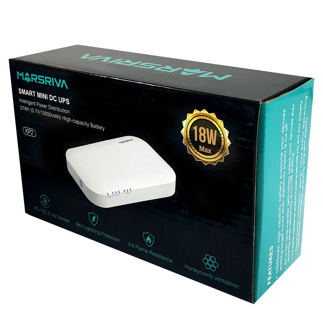 Mini Ups Kp2 10.000mah / 18w Marsriva Router Modem – Electriservice UPS