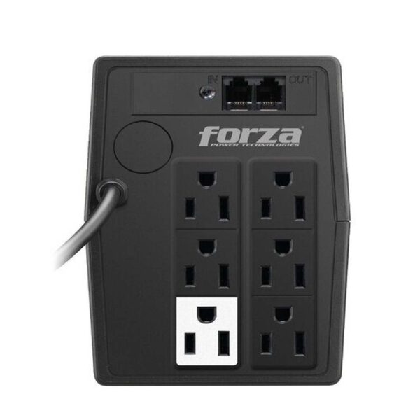 Ups Forza Nt-1011 Interactivo 1000va 120v de 6 Tomas - Imagen 2