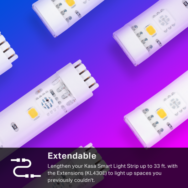Tira De Luz Inteligente Kasa, Multicolor Kl430 - Imagen 6
